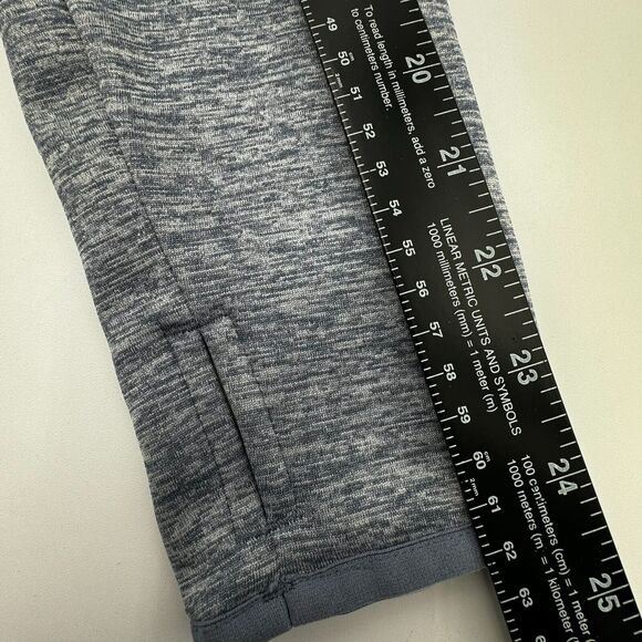 UNDER ARMOUR | Womens Medium Blue Gray Storm Fleece Logo Twist Hoodie Sweatshirt - Picture 5 of 8